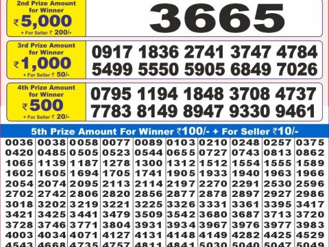 Today Lottery Sambad