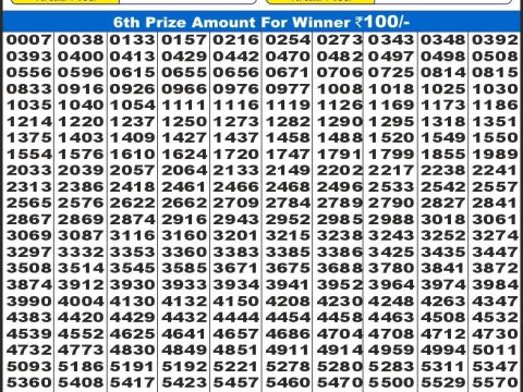 Today Lottery Sambad