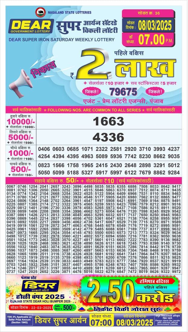 Today Lottery Sambad