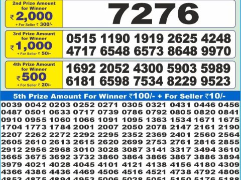 Today Lottery Sambad