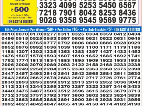 Today Lottery Sambad