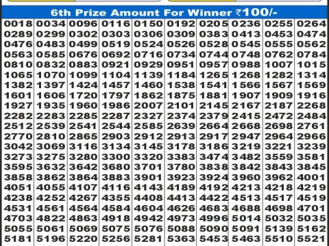 Today Lottery Sambad