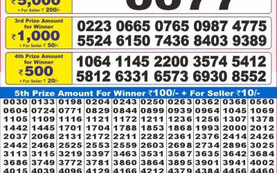 Sikkim State Lottery Dear 10 Daily 7pm Result 01.9.2025