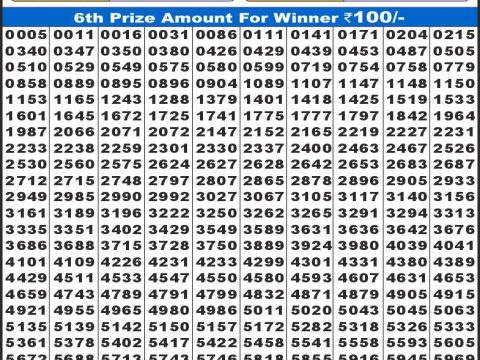 Today Lottery Sambad