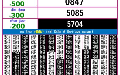 Rajshree Night Lottery 9pm Result 17.10.2025
