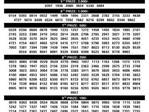 Today Lottery Sambad