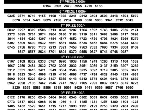 Today Lottery Sambad