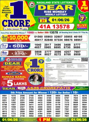 Today Lottery Sambad