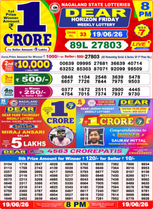 Today Lottery Sambad